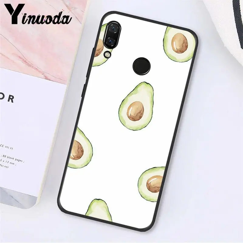 A15 Yinuoda авокадо эстетический Gteen фрукты еда чехол для телефона для Xiaomi Redmi Note 7 5 4 Redmi 5plus 6A Note8 4X Note8Pro - Цвет: A15