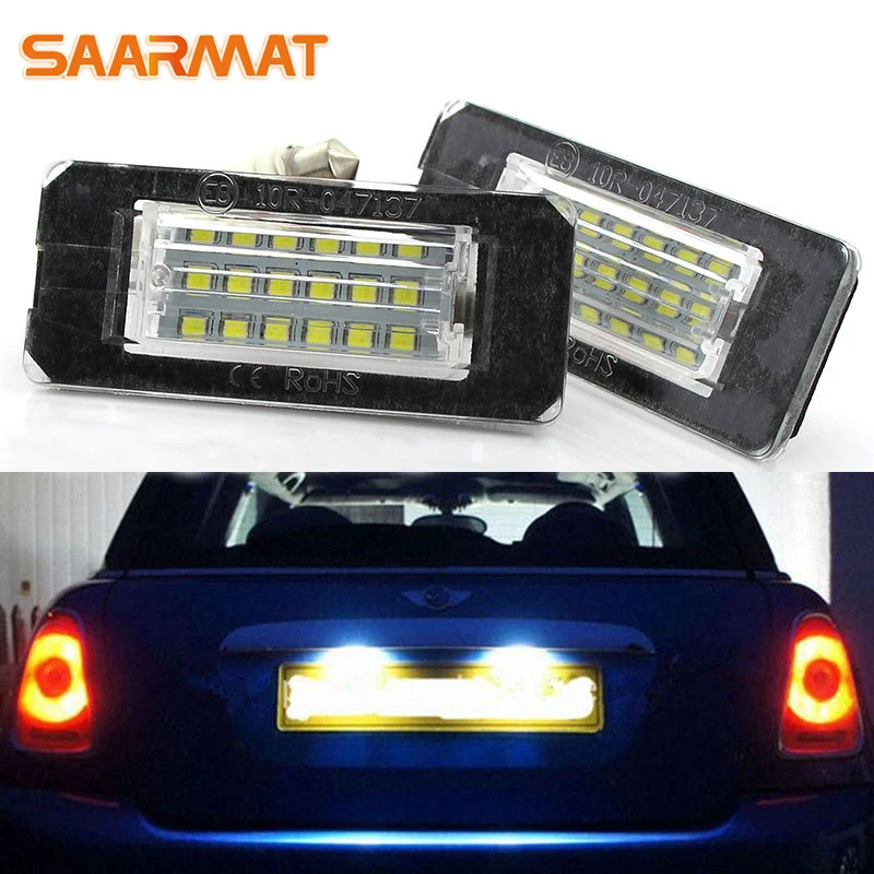 CANbus не имеет ошибок 2 шт. подходит для BMW MINI Cooper R56 R57 R58 R59 Белый светодиодный