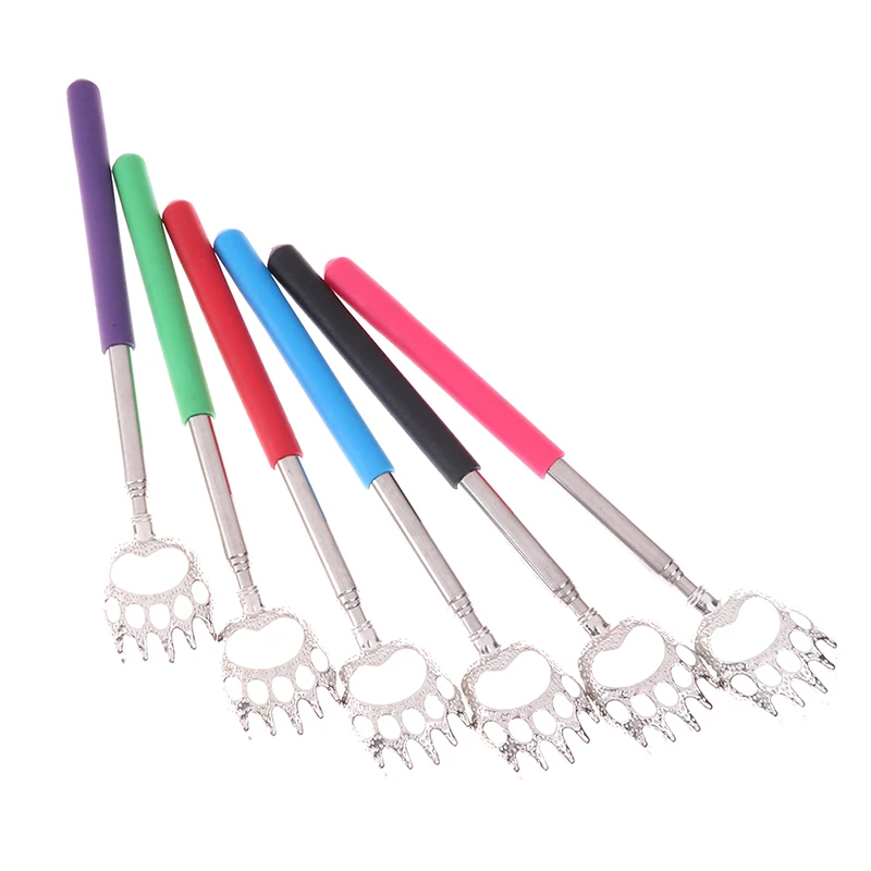 Handy Retractable Hand Grip Five-tooth Soft Massage Tools Back Scratcher Scratching Device For Elderly Hand Grip Relieve Itch,massage tool,back scratchers