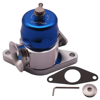 

Blue Dual Port Blow Off Valve BOV For Subaru WRX STI FORESTER GT XT