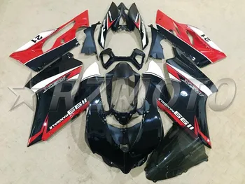 

New ABS Injection Fairings Kits For DUCATI 899 1199 S R Panigale 12 13 14 15 16 899R 1199R 899S 1199S 2012-2016 Custom Black