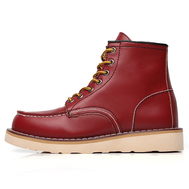 

FALL/WINTER latest fashion men's leather comfortable Martin boot men's short boot