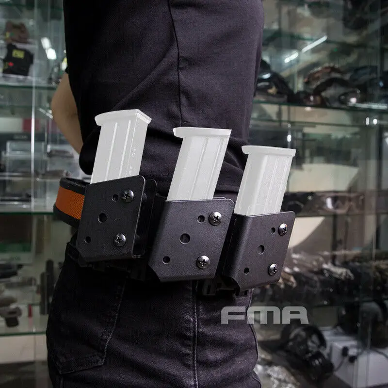 FMA IPSC сумка для соревнований открытого класса(3 шт.) для 9 мм журнал TB1331 14 цветов