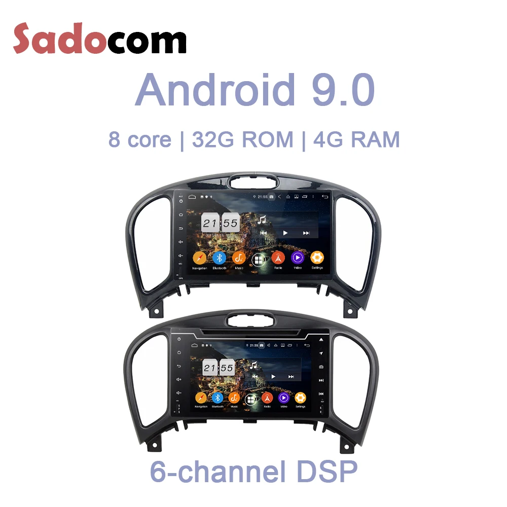 IPS TDA7851 Android 8 0 для Nissan JUKE 2004 2016 4 Гб + 32 ГБ Восьмиядерный автомобильный DVD плеер GPS