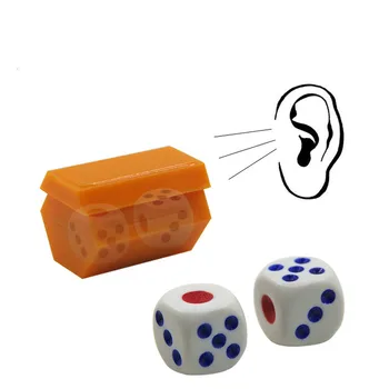 

1 Set Listening Dice Prediction Dice Magic Close Up Magic Tricks Illusion Mentalism Truco Magia Children Kids Toy Easy To Do