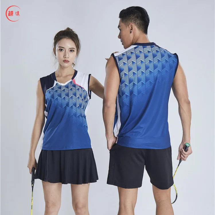 

Men And Women Summer Game Uniforms Sports Set Star Vest Ping Pong Clothing Breathable Volleyball Clothing Open Souvenir T-shirt