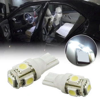 

Accessories LED Lights Car T10 Super bright 5-SMD Side indicator Dashboard Replacement Parts