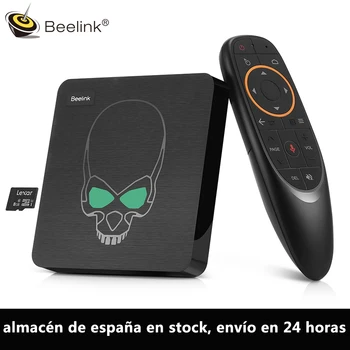 

Beelink GT-King Android 9.0 TV Box Amlogic S922X CoreELEC Linux Dual System 4K 4GB 64GB 2.4GHz+5.8GHz WiFi BT with voice control