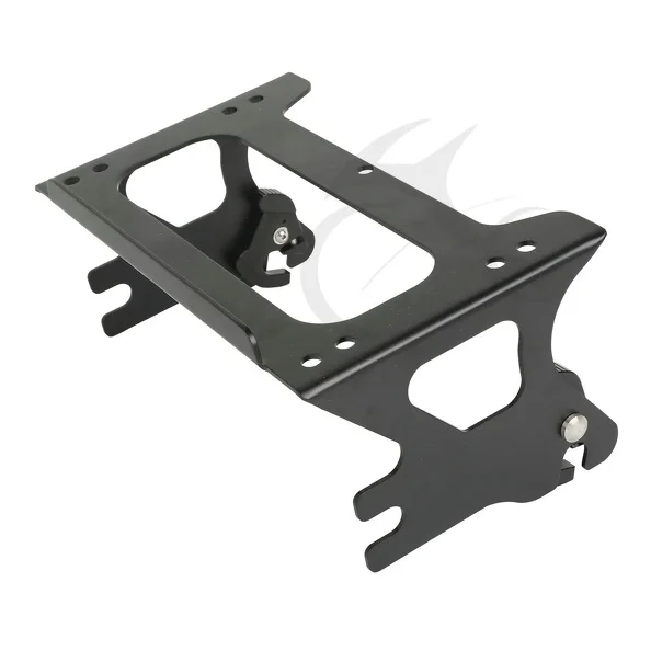 

Two up Tour Pak Pack Mount Rack For Harley Street Glide Road King FLHT FLHX FLTR 97-08 Black 53276-04