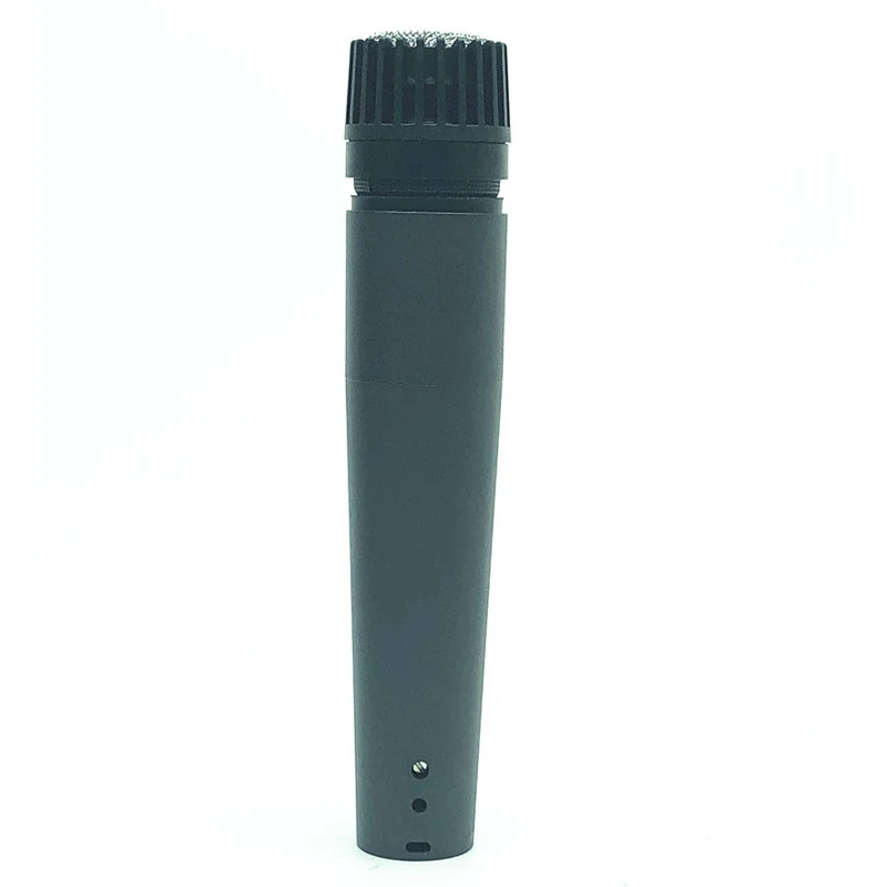 Finlemho Microphone Dyanmic Capsule Recording Studio SM57 Professional For Guitar Amplifier Drum Kit Instrument Mixer Audio