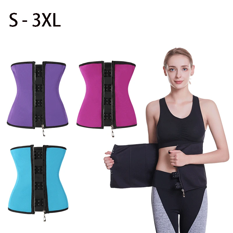 Waist Trainer Tummy Control Shape Belt Buckle Shapewear Corset Neoprene