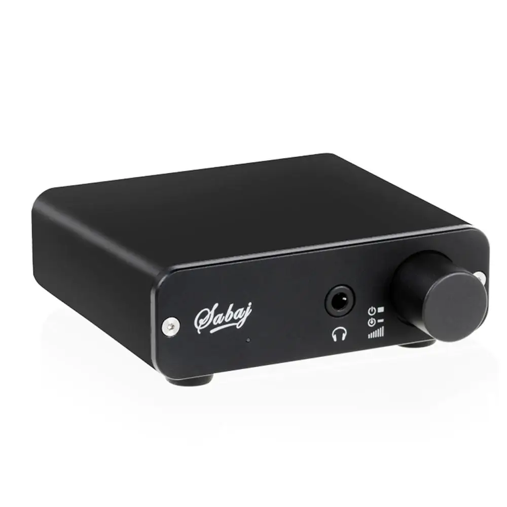  SABAJ D2 DAC de Audio portátil con amplificador de auriculares con conector de salida de auriculare