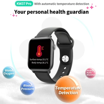 

Measuring body temperature Smart Watch Women Bracelet Heart Rate Monitor GTS ip68 Wateproof Smartwatch Men Fitness Tracker