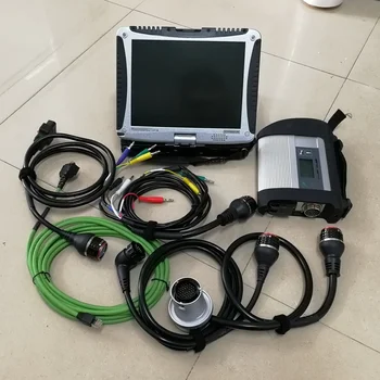 

A+++Quality MB Star C4 SD Connect with Software V03/2020 Laptop CF19 I5 4G PC for star diagnosis c4 Diagnostic-Tool full kit