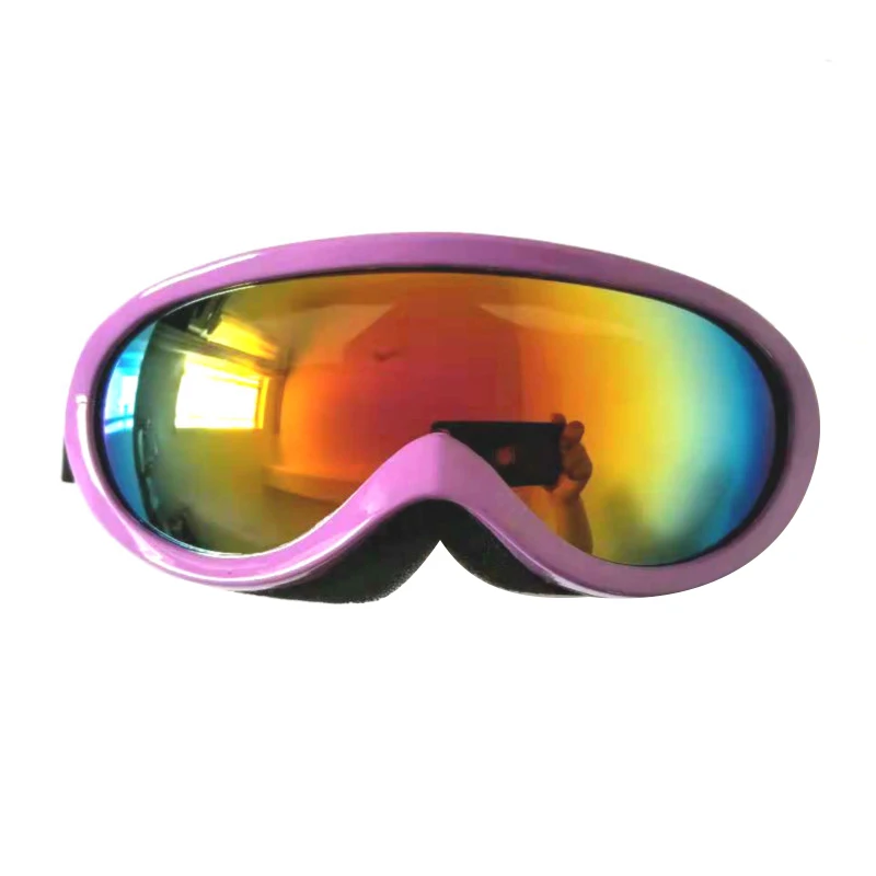 Vertvie/высококачественные детские лыжные очки для мальчиков и девочек; Снежная маска для сноуборда; разноцветные зимние детские лыжные очки; уличные очки - Цвет: 10