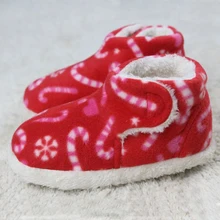 Противоскользящие тапочки дышащие теплые домашние тапочки для зимы для детей