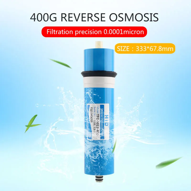 400G 플로우 RO 멤브레인 역삼투압 시스템 상업용 HID FTC-3013-400..