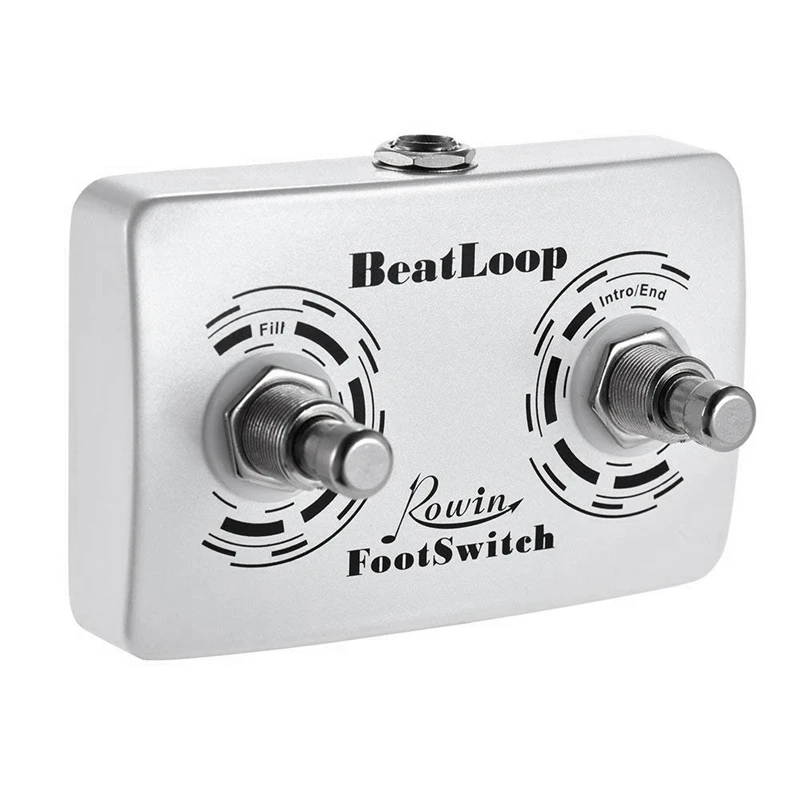 Rowin двойной Педальный переключатель Ножной Переключатель педали для BEAT