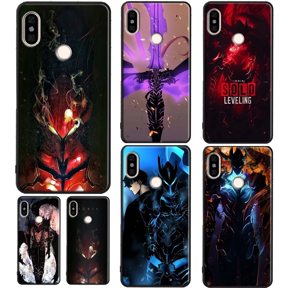 Solo Leveling igris для Red mi Note 9 Pro 8 7 8T 9S 9A 9C Mi 10 Lite 9T чехол POCO F2 F1 X3 | Мобильные телефоны и