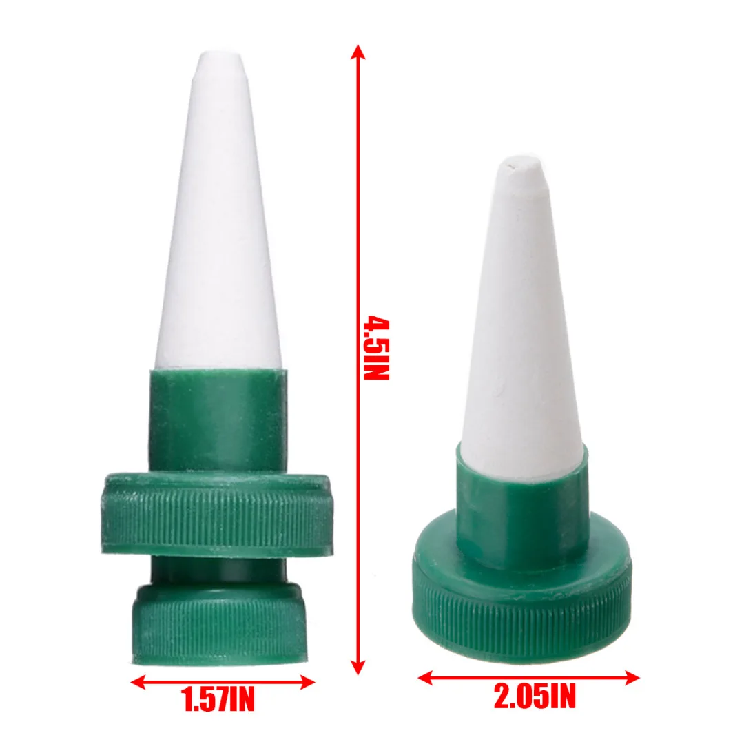 4/8/12 set Drip Irrigation Watering System Automatically Humidifier Drip Water Dispenser Plants Waterer Bottle Dripper