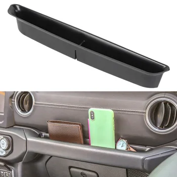 

Black Inner Front Passenger Side Storage Box For Jeep Wrangler JL JLU 2018-2019