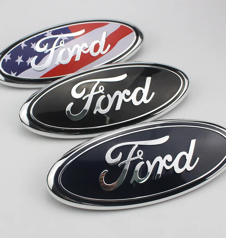 

1pcs Car Emblem Front Leading Mark Front Face Grille Car Front Back Standard for Fords Logo 2 3 4 5 Mk2 Mk3 Mk4 Mk5 Mk7 Ranger