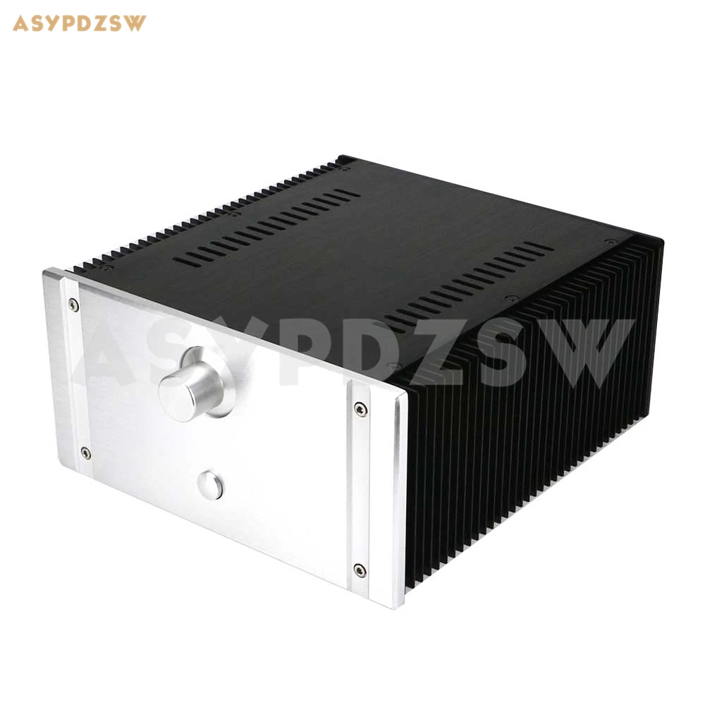 2412c Full Aluminum Power Amplifier Chassis Class A Case Amp Enclosure Audio Box - Home Theater Amplifiers