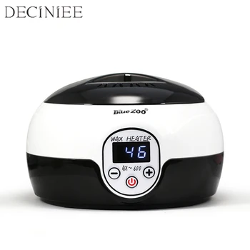 Professional LCD Display Warmer Wax Heater SPA Epilator Feet Paraffin Wax Rechargeable Machine Body Depilatory Hair Removal Tool professional single wax warmer heater spa hand epilator foot paraffin wax machine depilatory hair removal tool beauty care new
