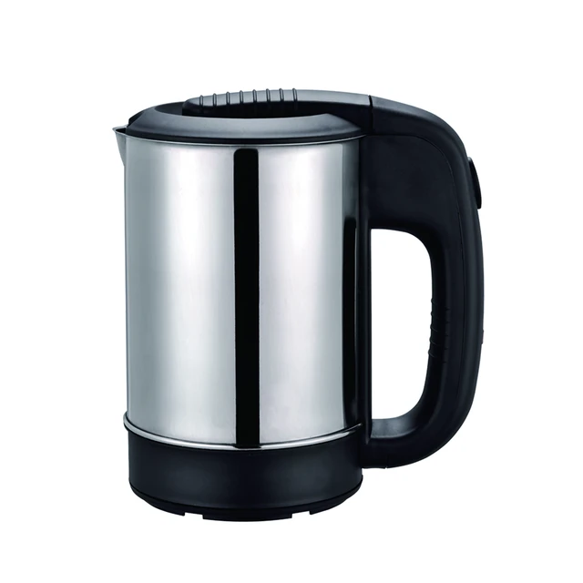 Small Electric Kettle Stainless Steel, 0.6L Portable Travel Kettle