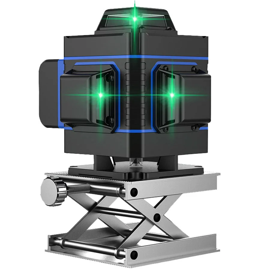 

4D 16 Lines Green Laser Level with lithium Battery 16Lines green Laser Beam Line Horizontal Vertical Cross Super Powerful