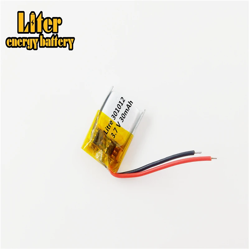 3 7 V полимерная литиевая батарея 281012 301012 301015 30MAH электронная настольная маленькая