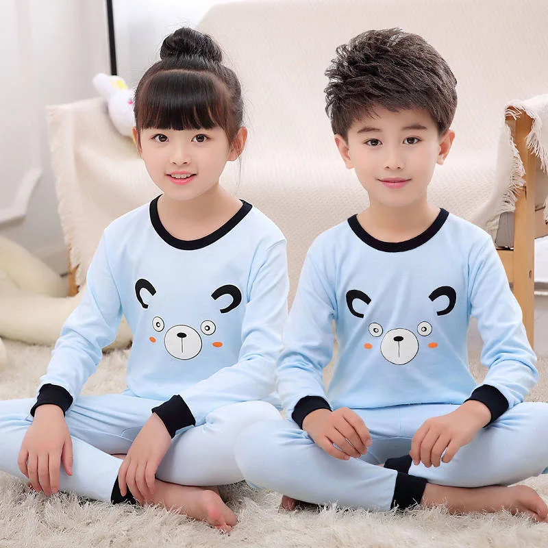 100 новые хлопковые пижамы для мальчиков, Детская Пижама с принцессой, комплекты пижамы для девочек, детская одежда для сна Unicornio, детская одежда для сна - Цвет: Y-04
