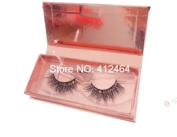 

Custom 25mm eyelash lashes lshes packaging Box free label print your own ---PX2078