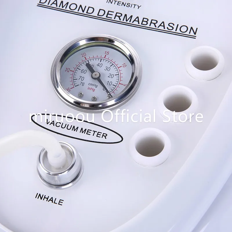  portable vacuum suction blackhead removal dermic diamond tip peel microdermabrasion machine for sal