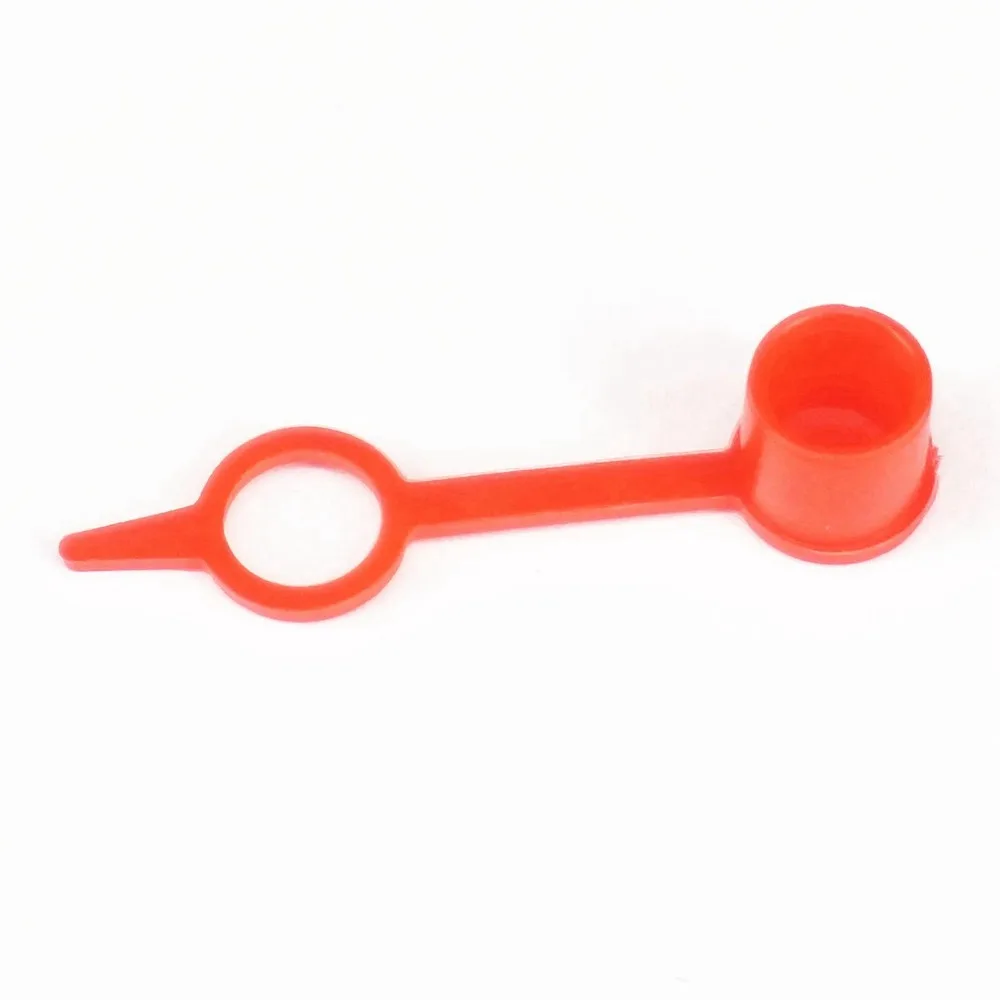 Red Grease Nipple Cap Smart Low Cost Protective Caps for Lubrication Fitting 50X 
