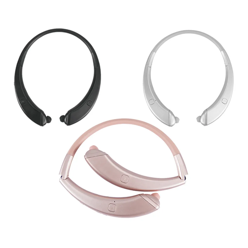 Mosunx Универсальная беспроводная bluetooth-гарнитура с микрофоном HiFi звуковая гарнитура складная, беспроводная bluetooth-гарнитура в уши