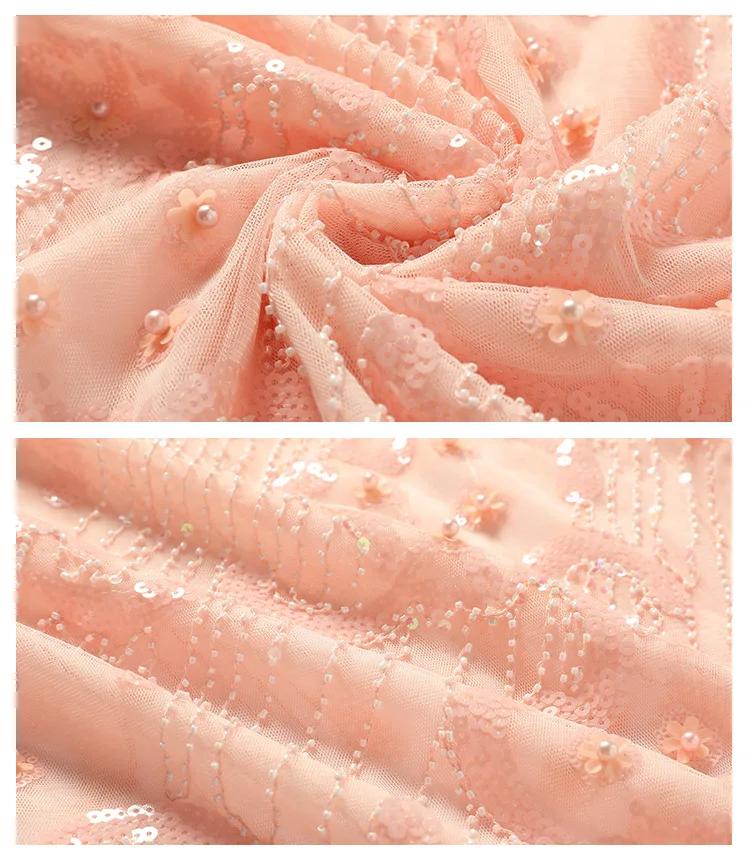 Kpop Cotton Sequined Broadcloth Solid Direct