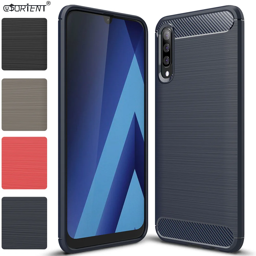 Чехол бампер для Samsung Galaxy A30s A50 2019 мягкий силиконовый чехол с полным покрытием