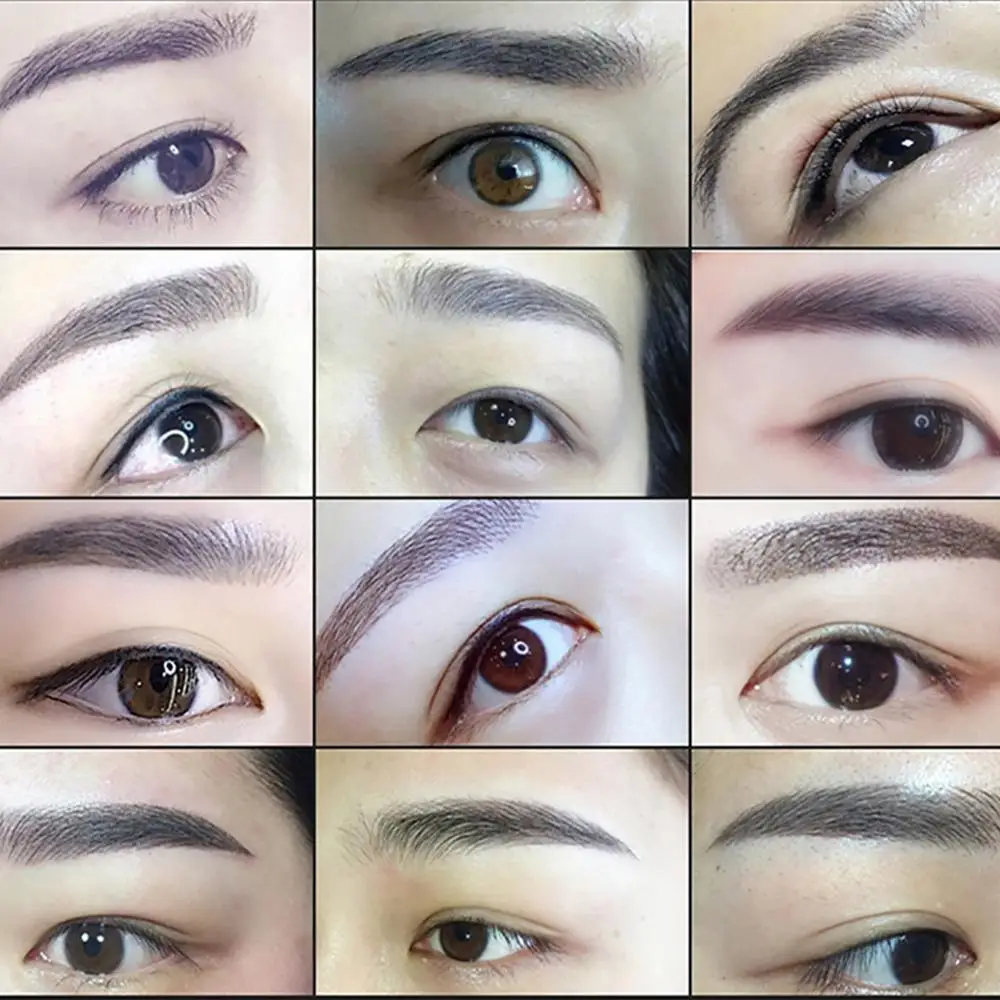 8ml Microblading Pigment Semi Permanent Microblading Pigment Eyeliner Lip Eyebrow Tattoo Ink Paint Makeup Eyebrow Ink Lips Eye