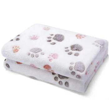 

Extra Softness and Fluffy Lightweight Microplush Fleece Throw Blanket for Dogs Puppies Cats and Kittens Pet Bed Mat LBSh