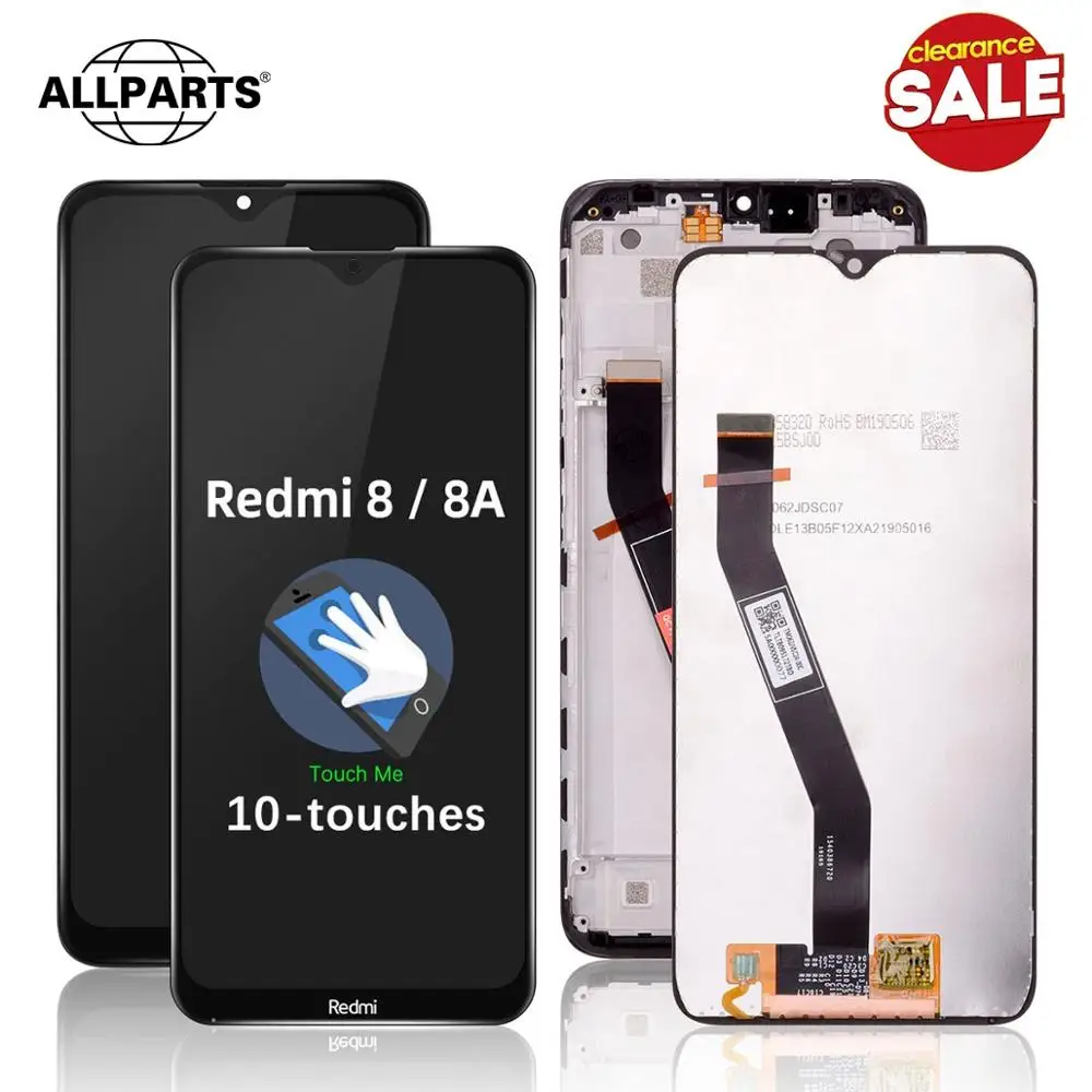 

6.2 Inch For Xiaomi Redmi 8 LCD Display Touch Screen Digitizer Assembly Replace For Xiaomi Redmi 8A LCD Display Black