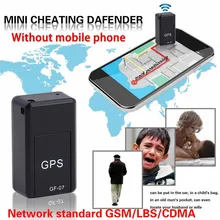 GF07 магнитный мини GPS-трекер для детей, GSM GPRS устройство отслеживания в реальном времени