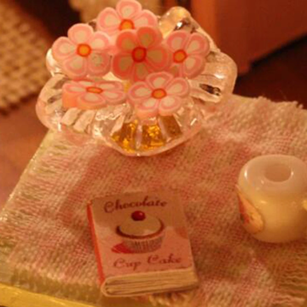 Миниатюрный светодиодный кукольный домик в спальню DIY модель ручной работы детская игрушка Рождественский подарок улучшает способность движения глаз
