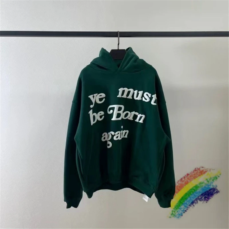 green hoodies