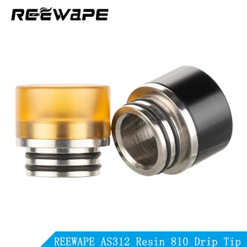 

Random color REEWAPE AS312 Resin 810 Drip Tip fit for Electronic Cigarette 810 Atomizer
