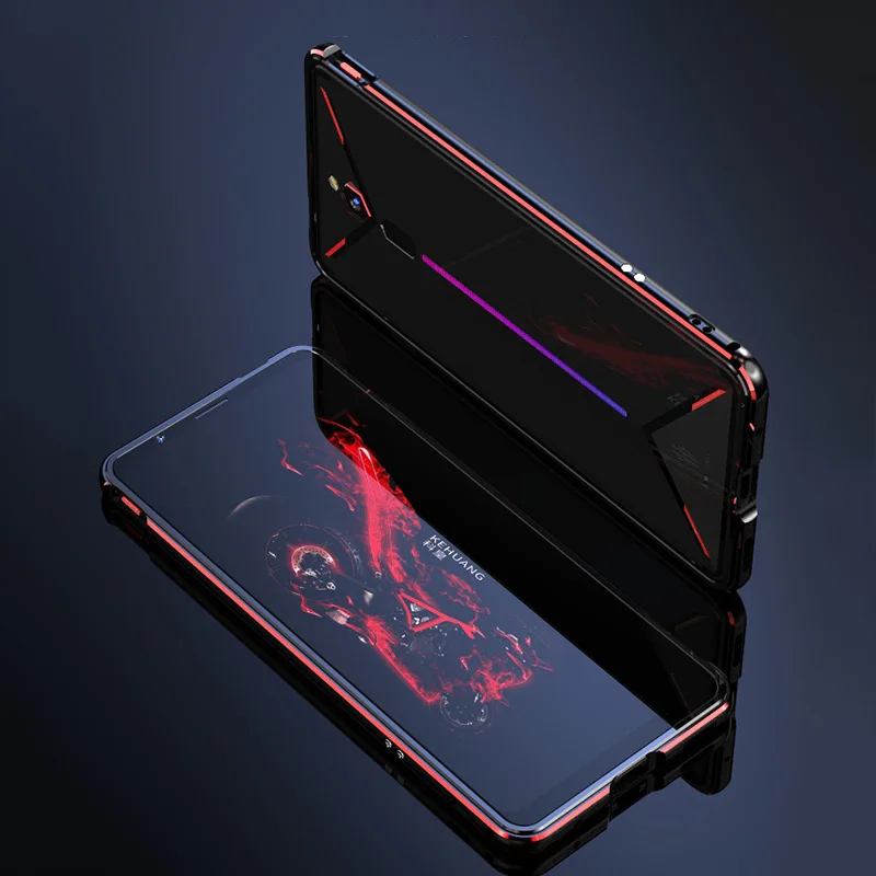Для zte Nubia Red Magic 3 чехол металлический бампер смешанные цвета твердая Броня задняя крышка для Nubia Red Magic 3 Чехол алюминиевая рамка Funda
