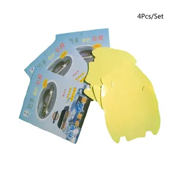 

4Pcs/Set Car Handle Protection Film Car Exterior Transparent Sticker Car Styling Car Sticker E7CA