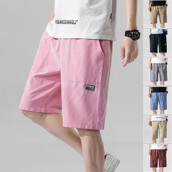 

2020 summer new men's shorts swim trunks casual street beach pants men's running sports surfing shorts fashion five-point pants