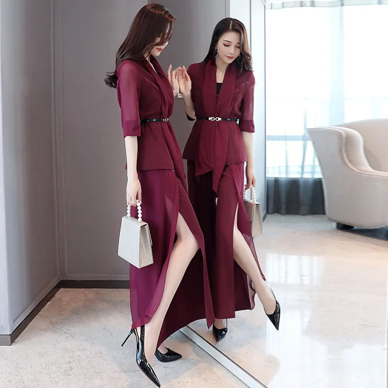 

Comfortable Simple Fashion Set Suit Skirt 2019 Summer Trend Mid-length