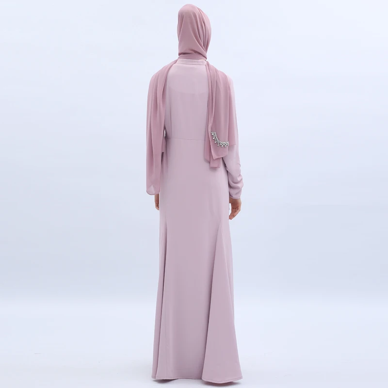 Abaya Турецкий Арабский мусульманское платье кафтан Катара исламское платье хиджаб Caftan Tesettur платье без рукавов Longue Vestidos Largos